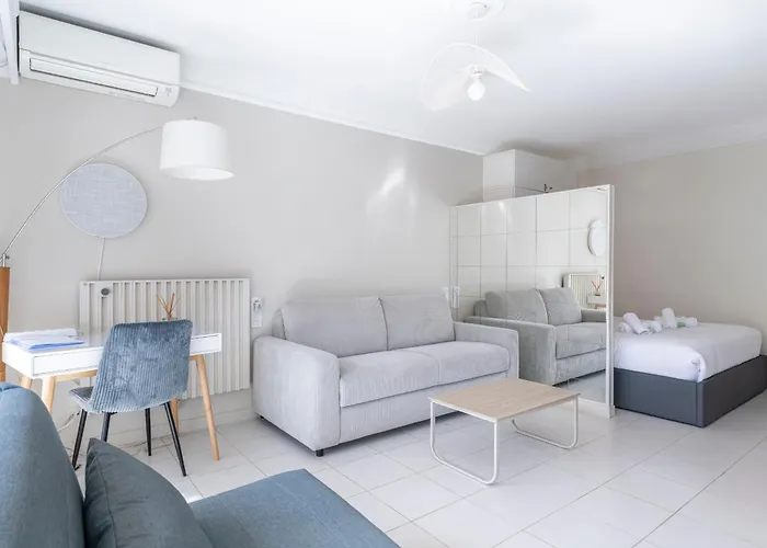 Daire Le 15 Picaud - Superbe Bord De Avec Terrasse & Piscine Cannes
