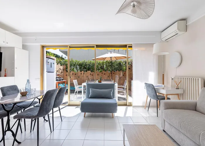 Le 15 Picaud - Superbe Bord De Avec Terrasse & Piscine Cannes